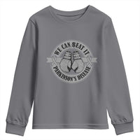 Parkinson's Warrior Youth Sweatshirt We Can Beat It Boxing Fight Against Parkinsons