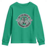 Parkinson's Warrior Youth Sweatshirt We Can Beat It Boxing Fight Against Parkinsons