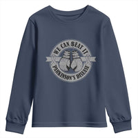 Parkinson's Warrior Youth Sweatshirt We Can Beat It Boxing Fight Against Parkinsons