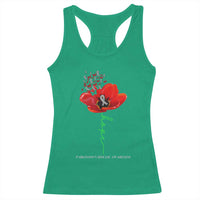 Parkinson's Awareness Racerback Tank Top Faith Hope Tulips Support Parkinsons Warrior