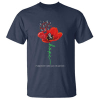 Parkinson's Awareness T Shirt Faith Hope Tulips Support Parkinsons Warrior
