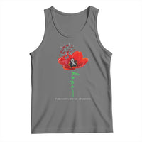 Parkinson's Awareness Tank Top Faith Hope Tulips Support Parkinsons Warrior