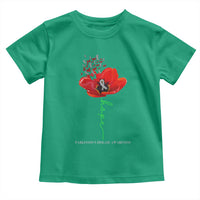 Parkinson's Awareness Toddler T Shirt Faith Hope Tulips Support Parkinsons Warrior