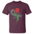 Parkinson's Awareness T Shirt Gray Ribbon Tulips Support Parkinsons Warrior