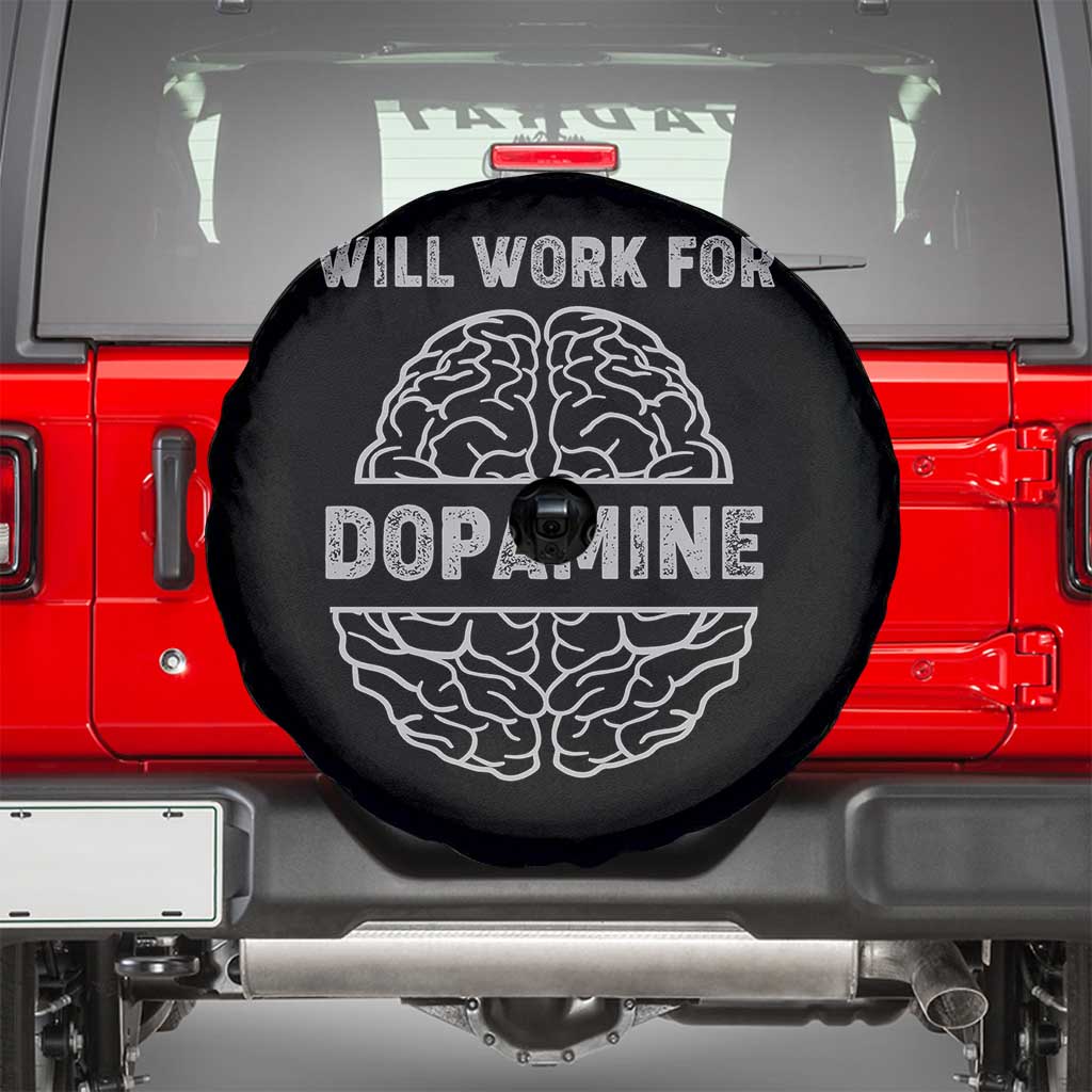 Parkinson's Awareness Spare Tire Cover Work For Dopamine Parkinsons Warrior Support