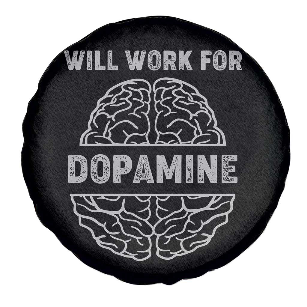 Parkinson's Awareness Spare Tire Cover Work For Dopamine Parkinsons Warrior Support