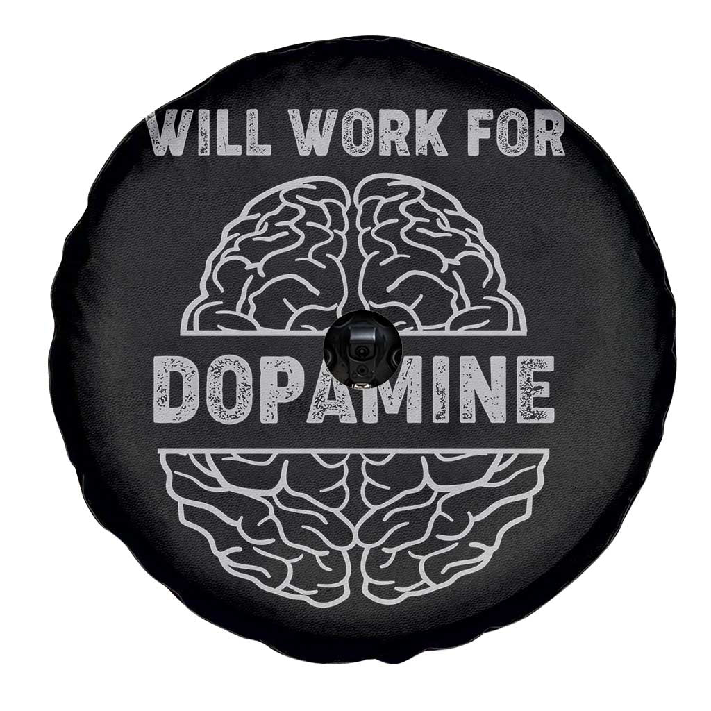 Parkinson's Awareness Spare Tire Cover Work For Dopamine Parkinsons Warrior Support
