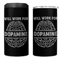Parkinson's Awareness 4 in 1 Can Cooler Tumbler Work For Dopamine Parkinsons Warrior Support