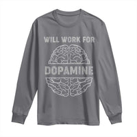 Parkinson's Awareness Long Sleeve Shirt Work For Dopamine Parkinsons Warrior Support