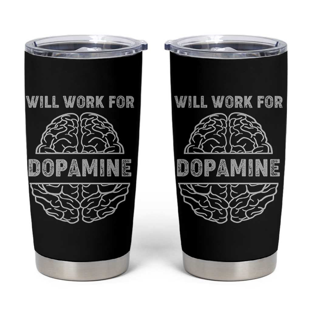 Parkinson's Awareness Tumbler Cup Work For Dopamine Parkinsons Warrior Support