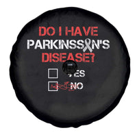 Parkinson's Awareness Spare Tire Cover Yes No Warrior Survivor Support