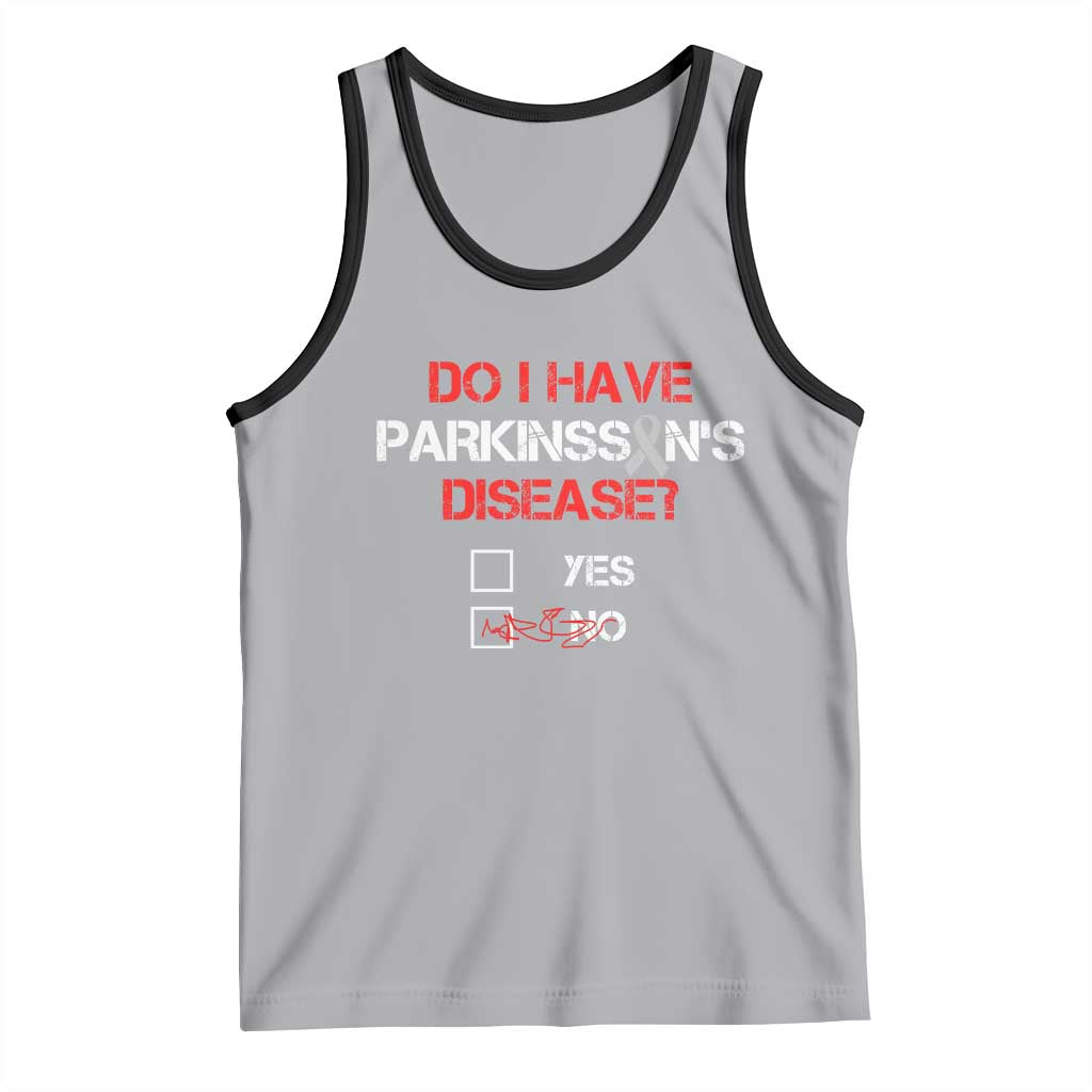 Parkinson's Awareness Tank Top Yes No Warrior Survivor Support