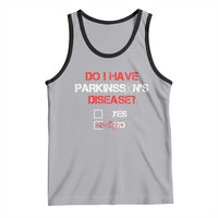 Parkinson's Awareness Tank Top Yes No Warrior Survivor Support