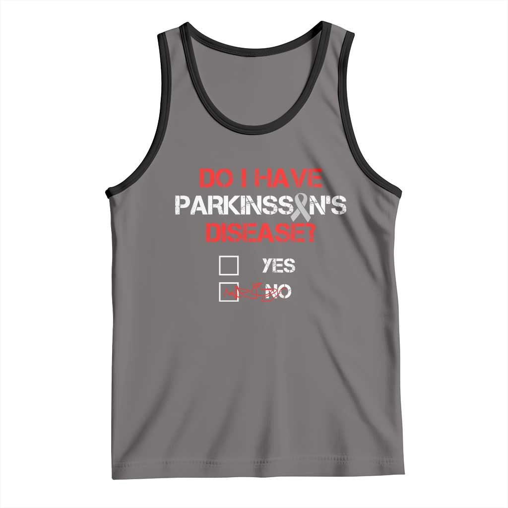 Parkinson's Awareness Tank Top Yes No Warrior Survivor Support