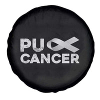 Parkinson's Awareness Spare Tire Cover Puck Farkinsons Parkinson's Silver Gray Ribbon