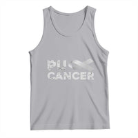 Parkinson's Awareness Tank Top Puck Farkinsons Parkinson's Silver Gray Ribbon