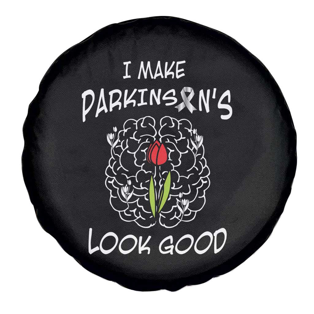 Parkinson's Warrior Spare Tire Cover I Make Parkinsons Look Good Tulip