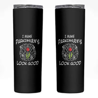 Parkinson's Warrior Skinny Tumbler I Make Parkinsons Look Good Tulip