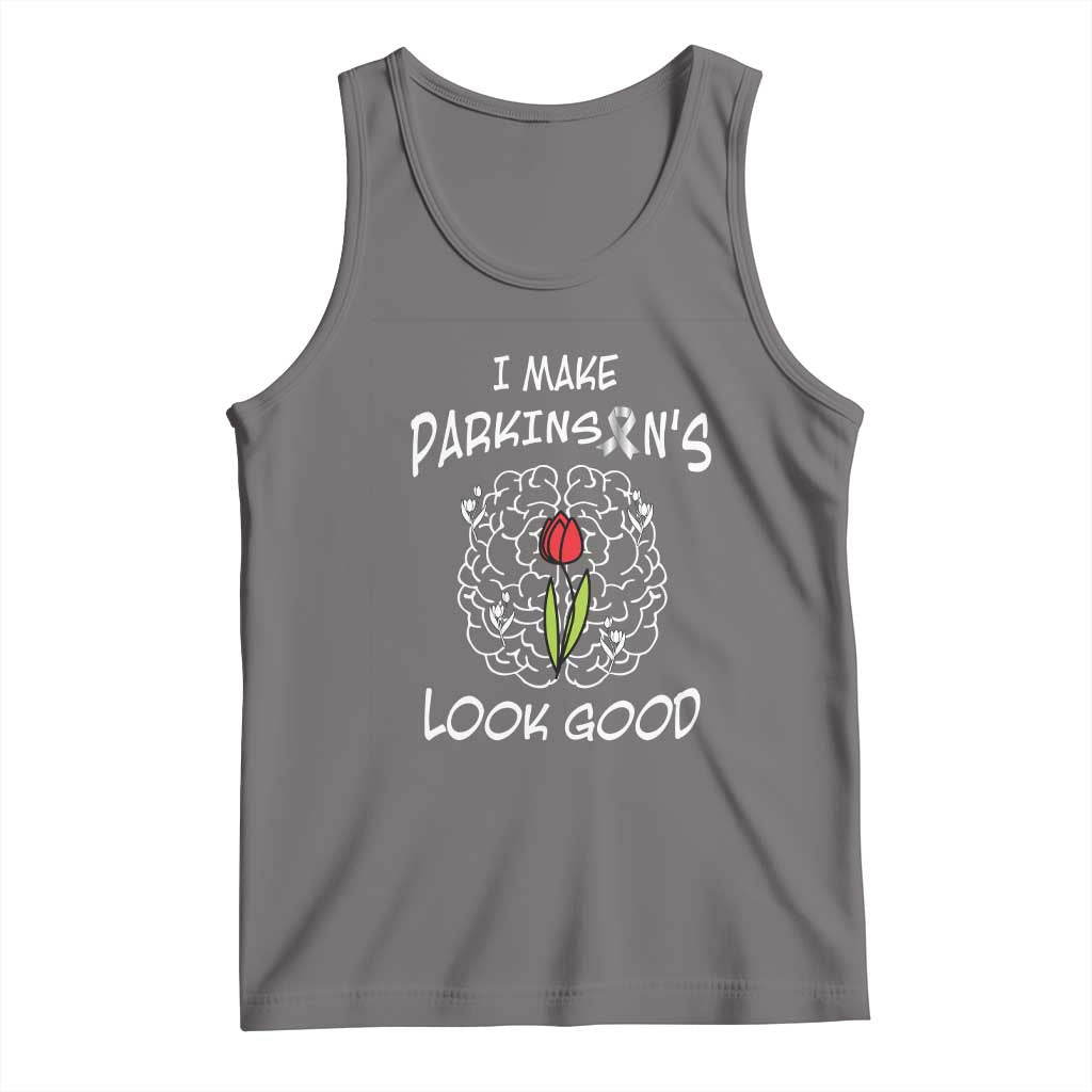 Parkinson's Warrior Tank Top I Make Parkinsons Look Good Tulip