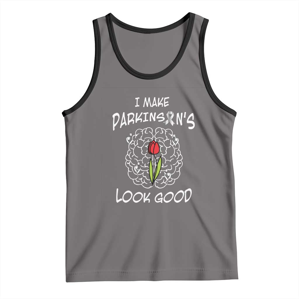 Parkinson's Warrior Tank Top I Make Parkinsons Look Good Tulip