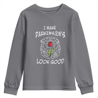 Parkinson's Warrior Youth Sweatshirt I Make Parkinsons Look Good Tulip