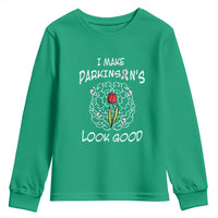Parkinson's Warrior Youth Sweatshirt I Make Parkinsons Look Good Tulip
