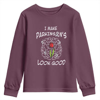 Parkinson's Warrior Youth Sweatshirt I Make Parkinsons Look Good Tulip