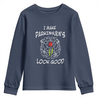 Parkinson's Warrior Youth Sweatshirt I Make Parkinsons Look Good Tulip
