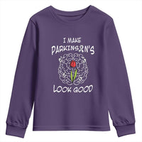 Parkinson's Warrior Youth Sweatshirt I Make Parkinsons Look Good Tulip