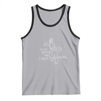 Parkinson's Warrior Tank Top Funny I'm Not Getting Jiggy I Have Parkinsons