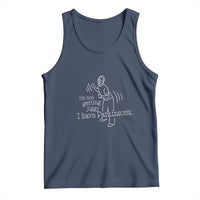 Parkinson's Warrior Tank Top Funny I'm Not Getting Jiggy I Have Parkinsons