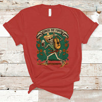 Mexican Skull T Shirt Cinco De Mayo Mexican Skull Let's Fiesta 5 De Mayo Women Men - Wonder Print Shop