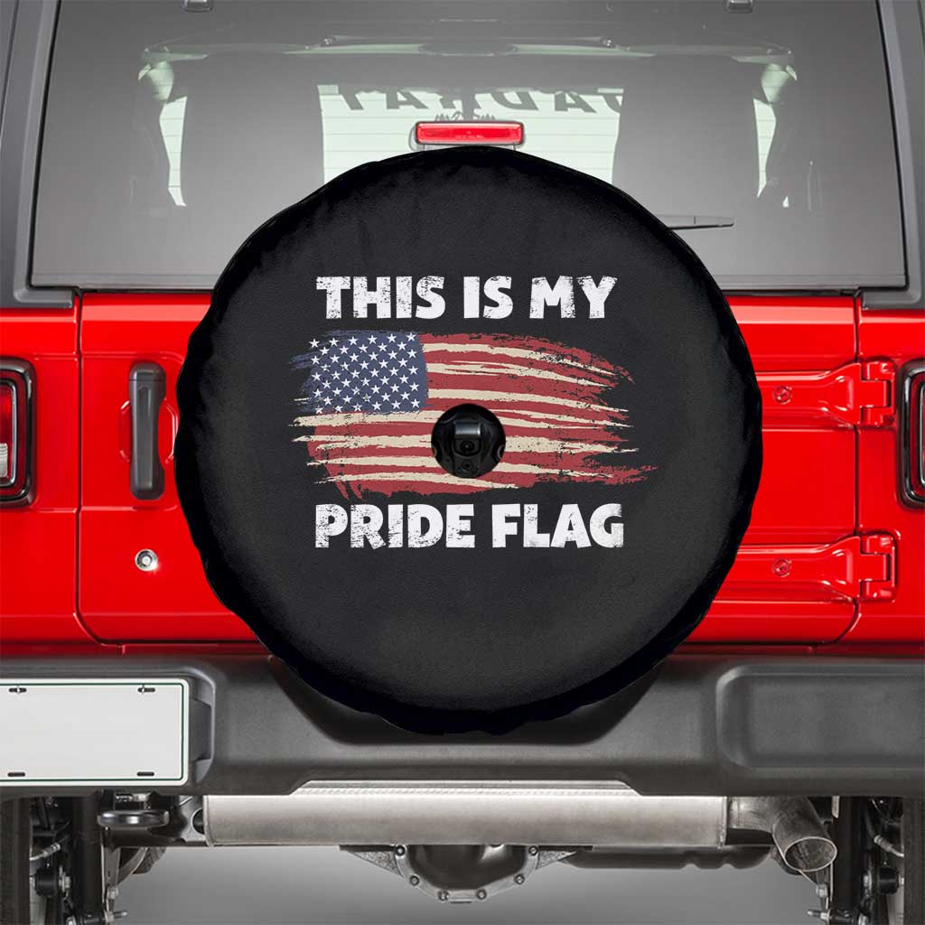 American Patriotic Spare Tire Cover This Is My Pride Flag 4th of July US Pride