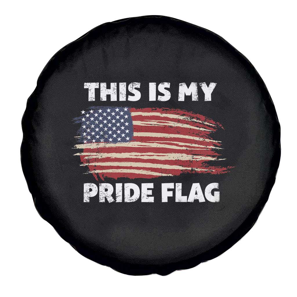American Patriotic Spare Tire Cover This Is My Pride Flag 4th of July US Pride