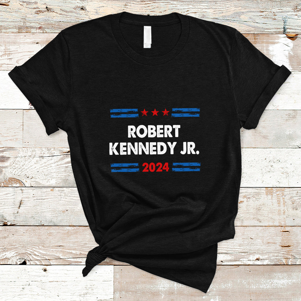 Robert Kennedy T Shirt Robert Kennedy Jr. for President 2024 RFK JR 2024 - Wonder Print Shop