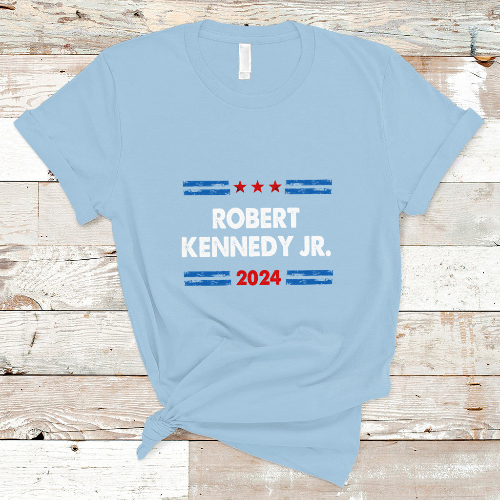 Robert Kennedy T Shirt Robert Kennedy Jr. for President 2024 RFK JR 2024 - Wonder Print Shop
