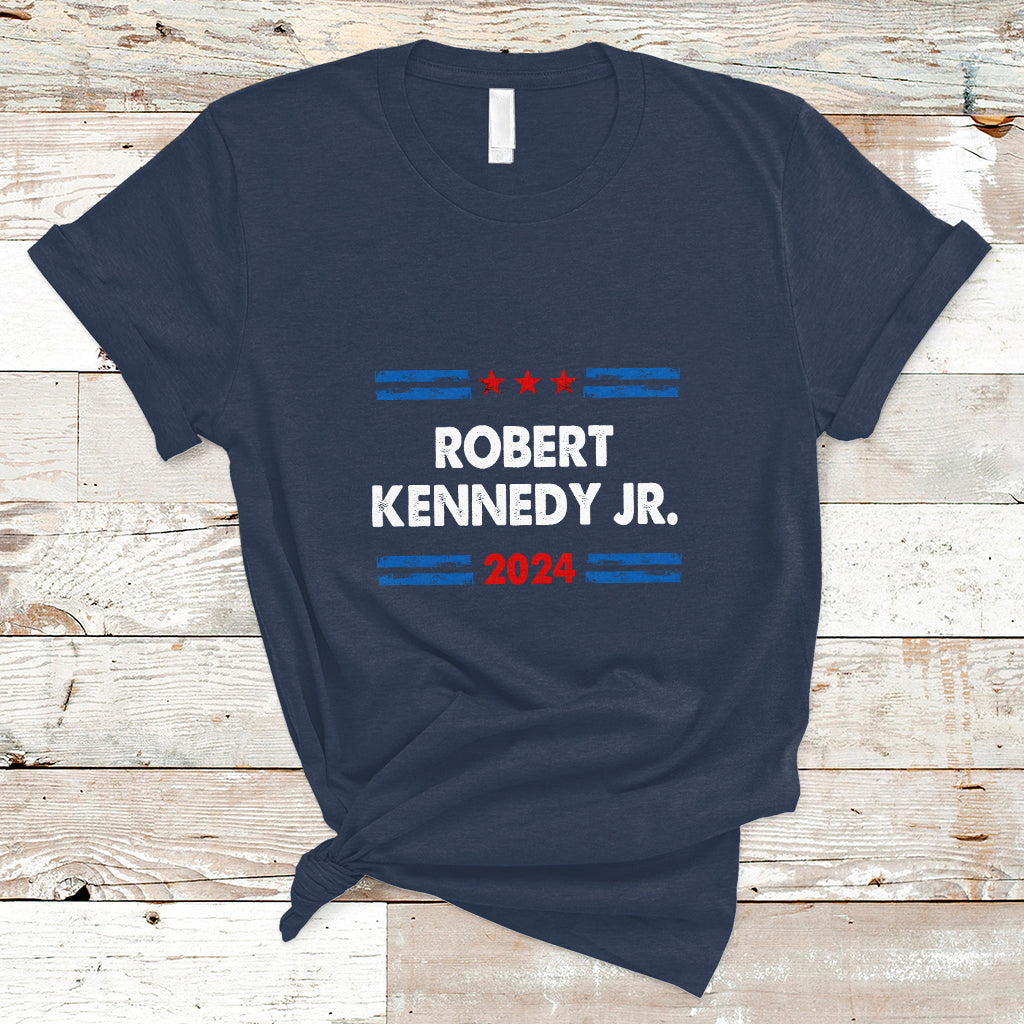 Robert Kennedy T Shirt Robert Kennedy Jr. for President 2024 RFK JR 2024 - Wonder Print Shop