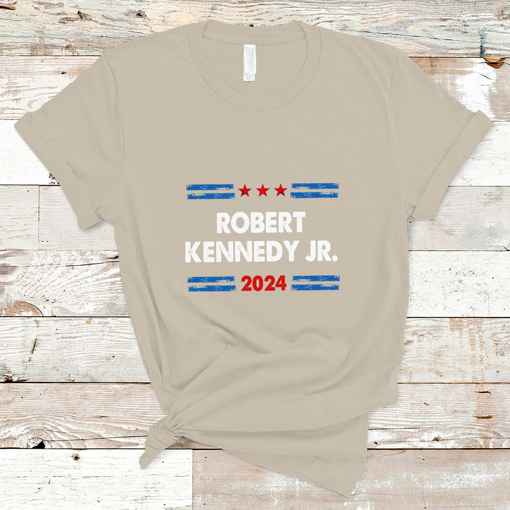 Robert Kennedy T Shirt Robert Kennedy Jr. for President 2024 RFK JR 2024 - Wonder Print Shop