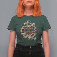 Goblincore Polyphemus Moth Not All Those Who Wander Are Lost Inspirational Moth T-Shirt for Women, Spiritual Shirt, Moth Sprituality T Shirt For Women - Wonder Print Shop