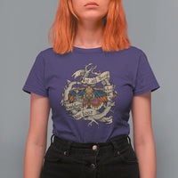 Goblincore Polyphemus Moth Not All Those Who Wander Are Lost Inspirational Moth T-Shirt for Women, Spiritual Shirt, Moth Sprituality T Shirt For Women - Wonder Print Shop