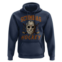 Scumbag Hockey Goalie Mask Distressed Sports Graphic Hoodie
