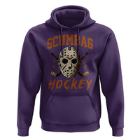 Scumbag Hockey Goalie Mask Distressed Sports Graphic Hoodie
