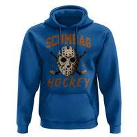 Scumbag Hockey Goalie Mask Distressed Sports Graphic Hoodie