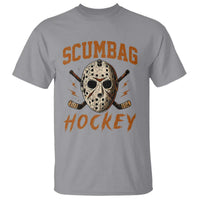 Scumbag Hockey Goalie Mask Distressed Sports Graphic T Shirt