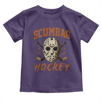 Scumbag Hockey Goalie Mask Distressed Sports Graphic Toddler T Shirt