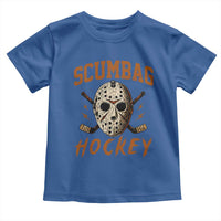 Scumbag Hockey Goalie Mask Distressed Sports Graphic Toddler T Shirt