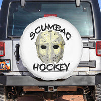 Scumbag Hockey Goalie Mask Vintage Graphic Spare Tire Cover