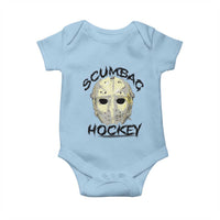 Scumbag Hockey Goalie Mask Vintage Graphic Baby Onesie