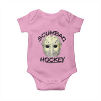 Scumbag Hockey Goalie Mask Vintage Graphic Baby Onesie