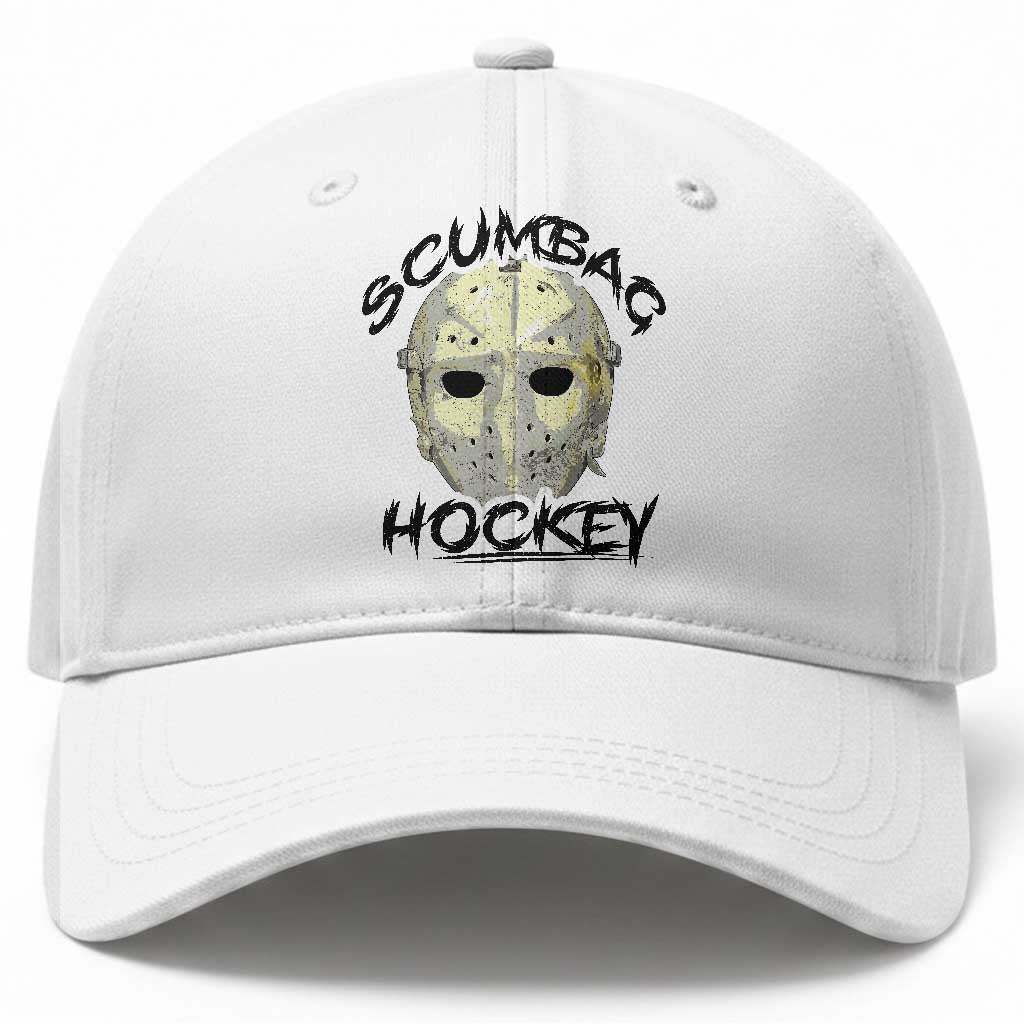 Scumbag Hockey Goalie Mask Vintage Graphic Baseball Cap